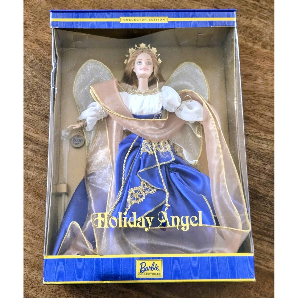 Vintage (2000) Holiday Angel Barbie Doll Collector's  Edition - Mattel #28080